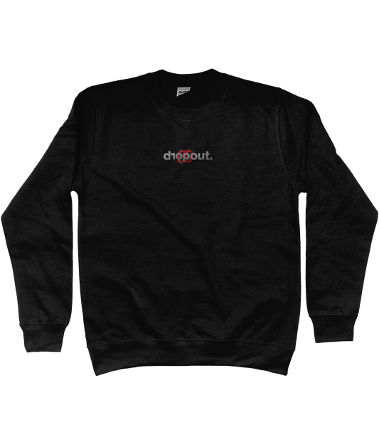 "DROPOUTS OG" Black Sweatshirt